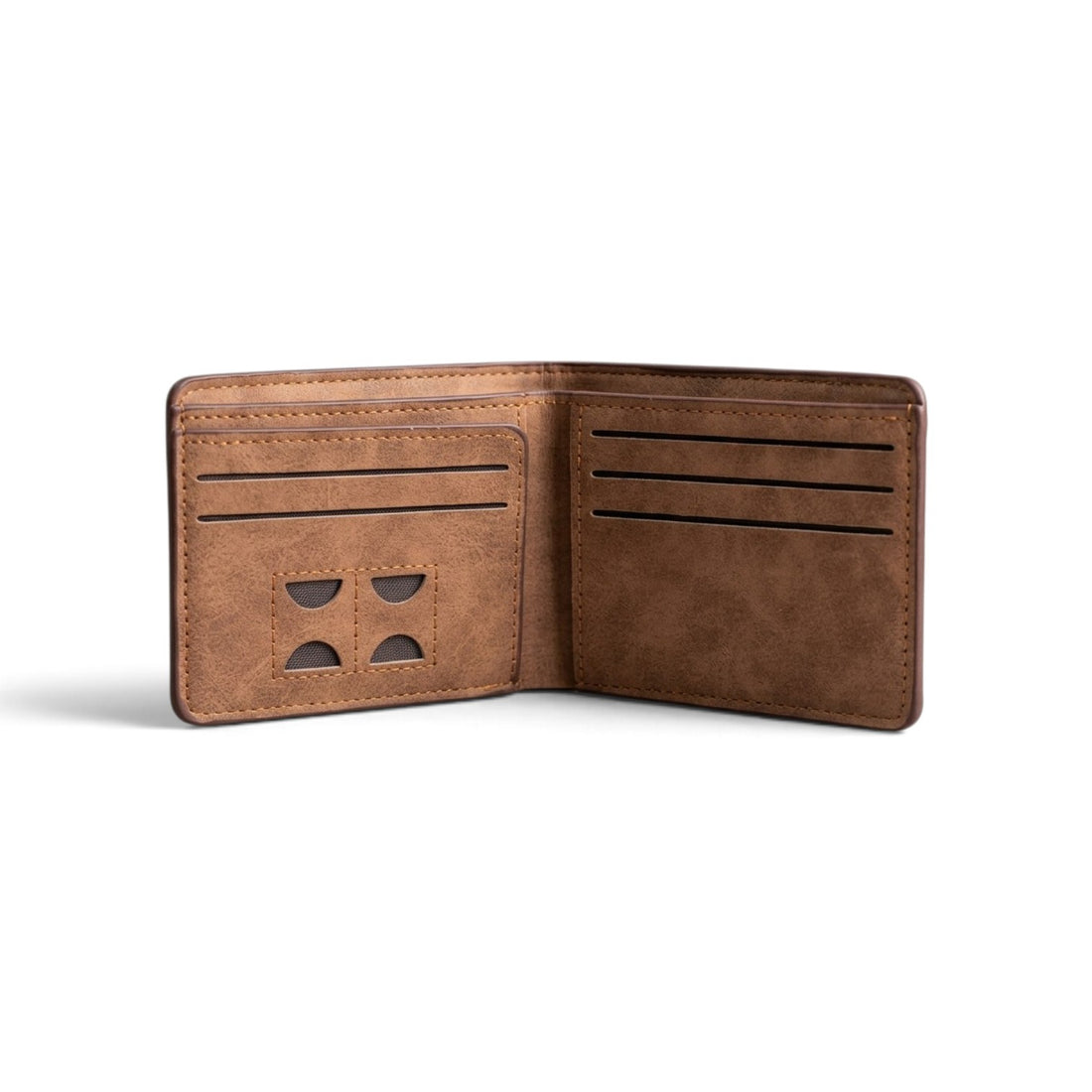 M-Design Soft Leather Bifold Wallet for Men – Premium Black Wallet