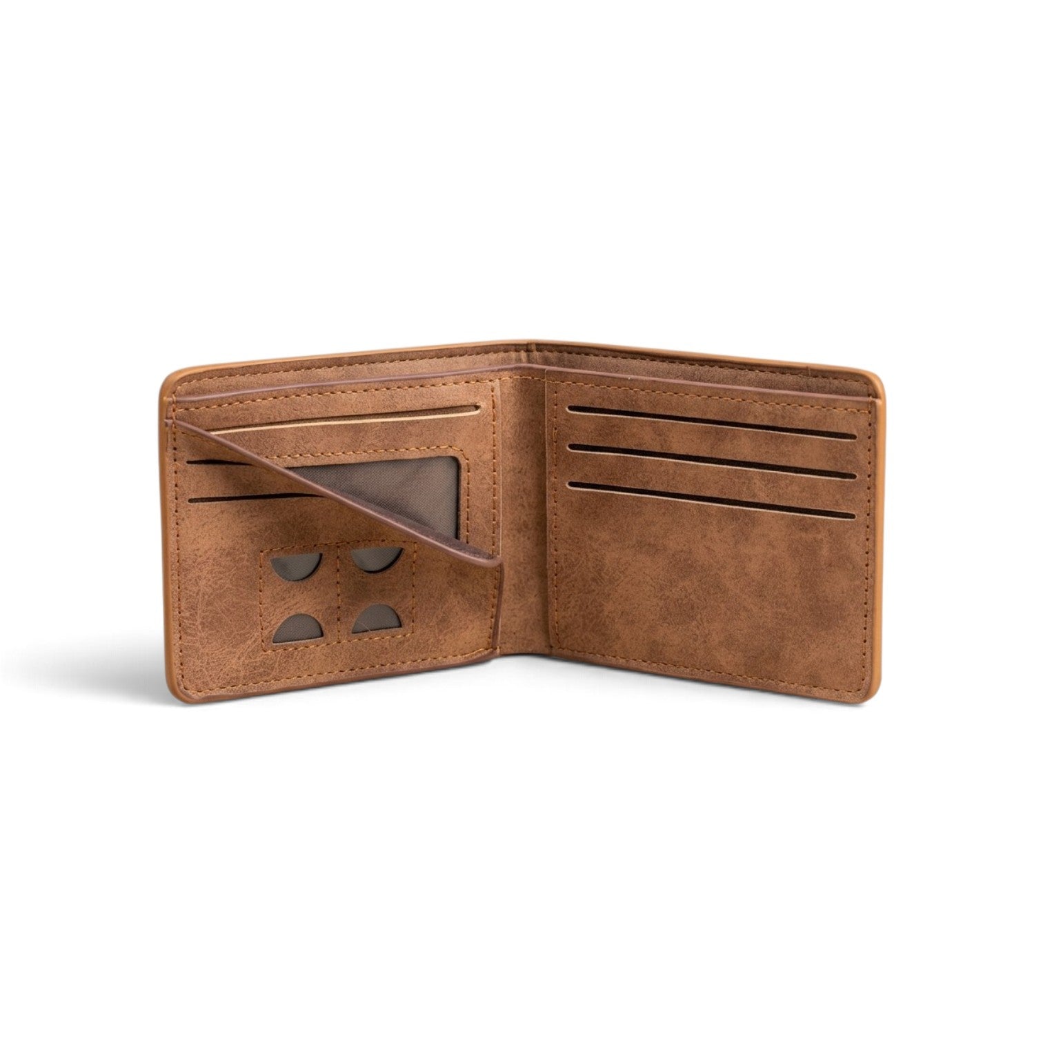 M-Design Soft Leather Bifold Wallet for Men – Premium Black Wallet